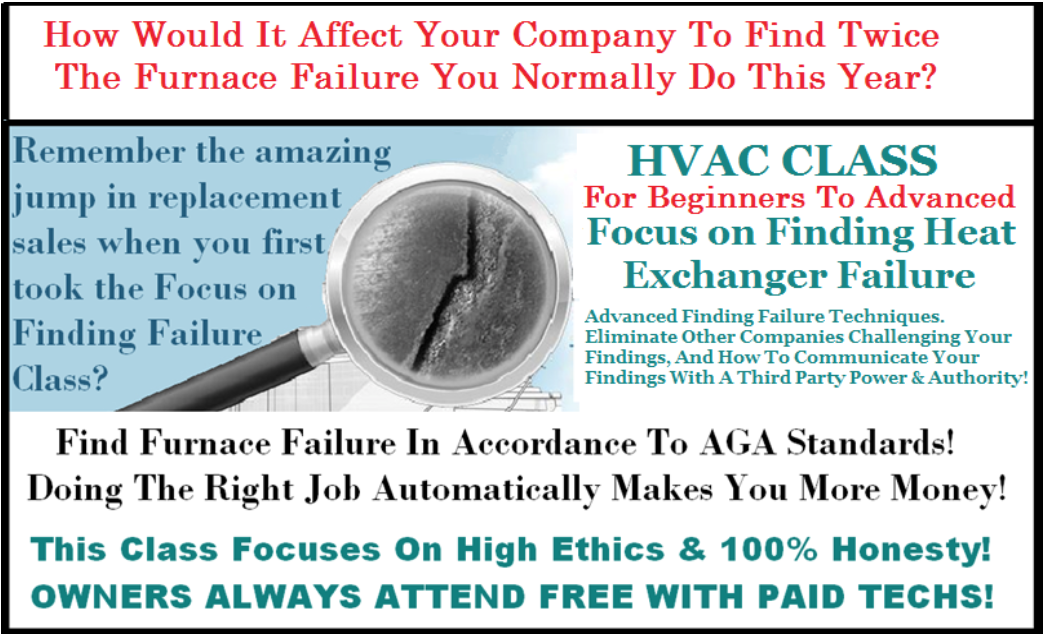 FOCUS on Finding Failure HVAC Class for Beginners to Advanced
